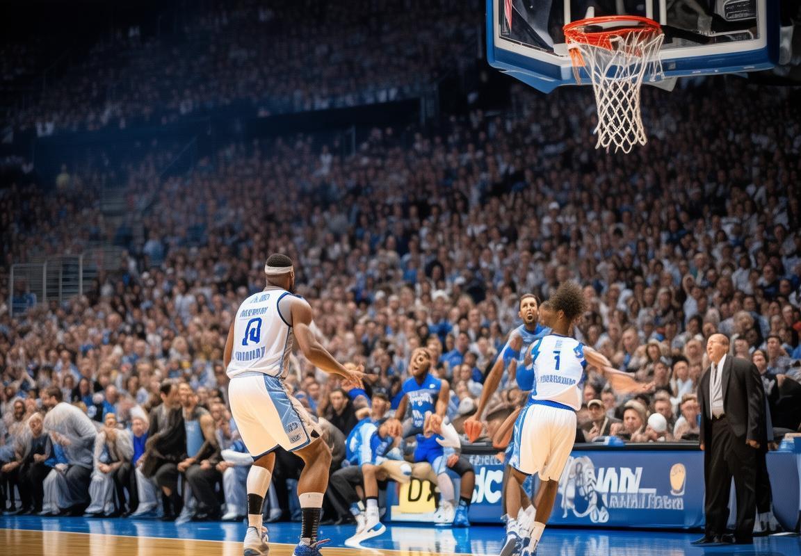 北卡与肯塔基：篮球传奇对决全回顾(图2)